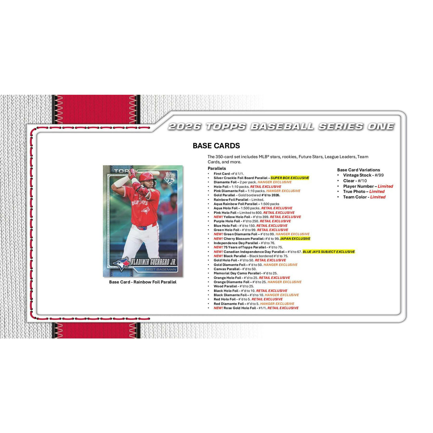2026 Topps Series 1 Baseball 9-Tin Box