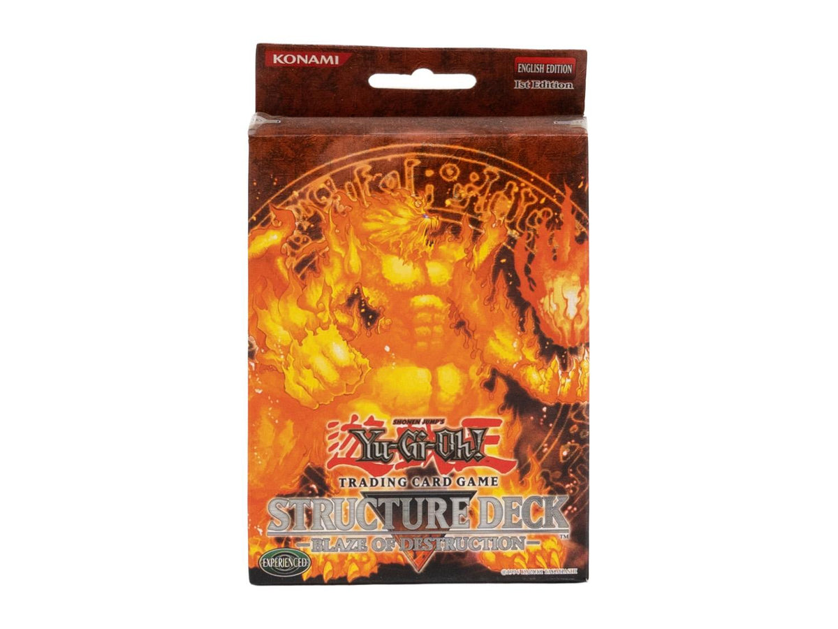 Upper Deck Yu-Gi-Oh Blaze of Destruction 1st Edition Structure Deck