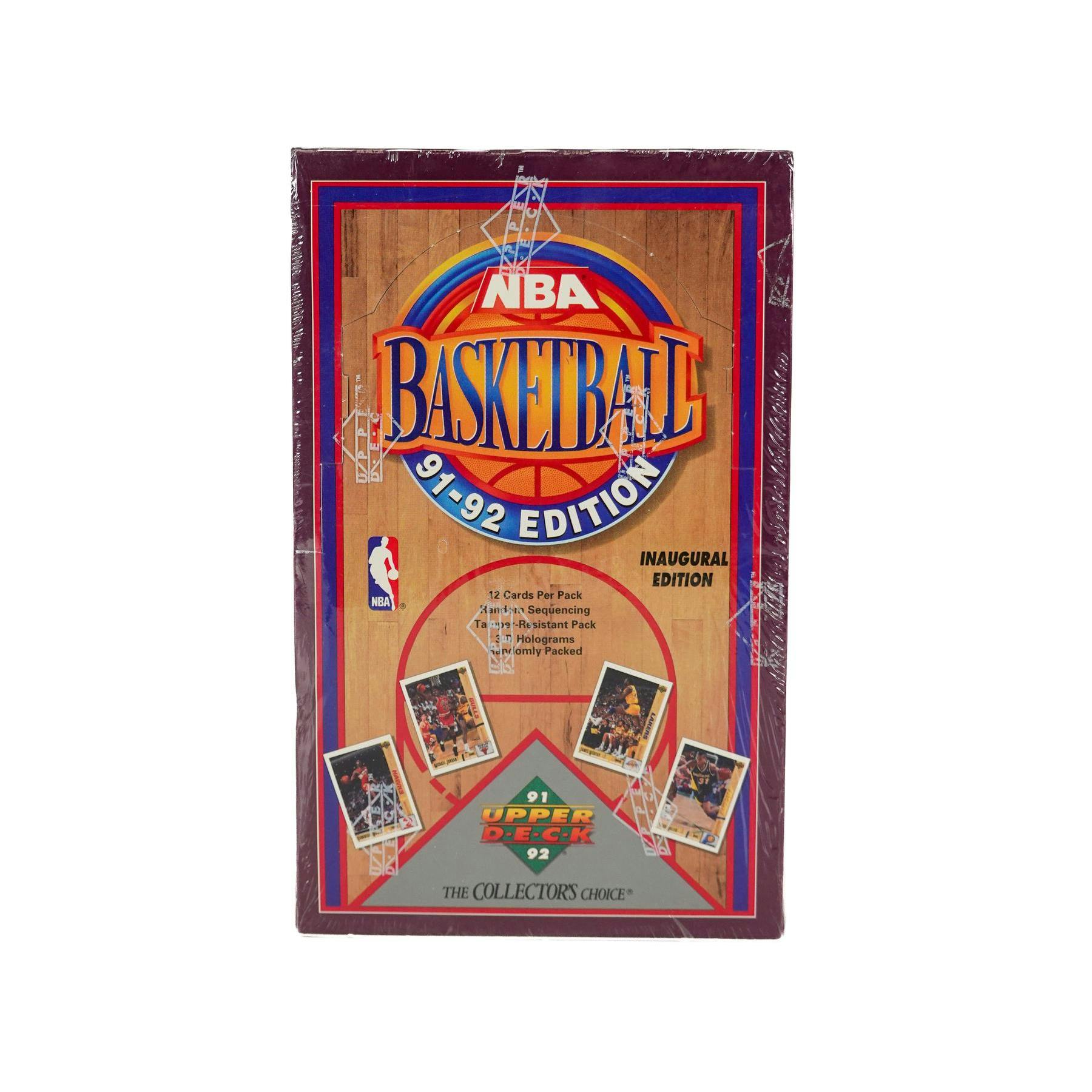 1991/92 Upper Deck Low Series Basketball Hobby Box