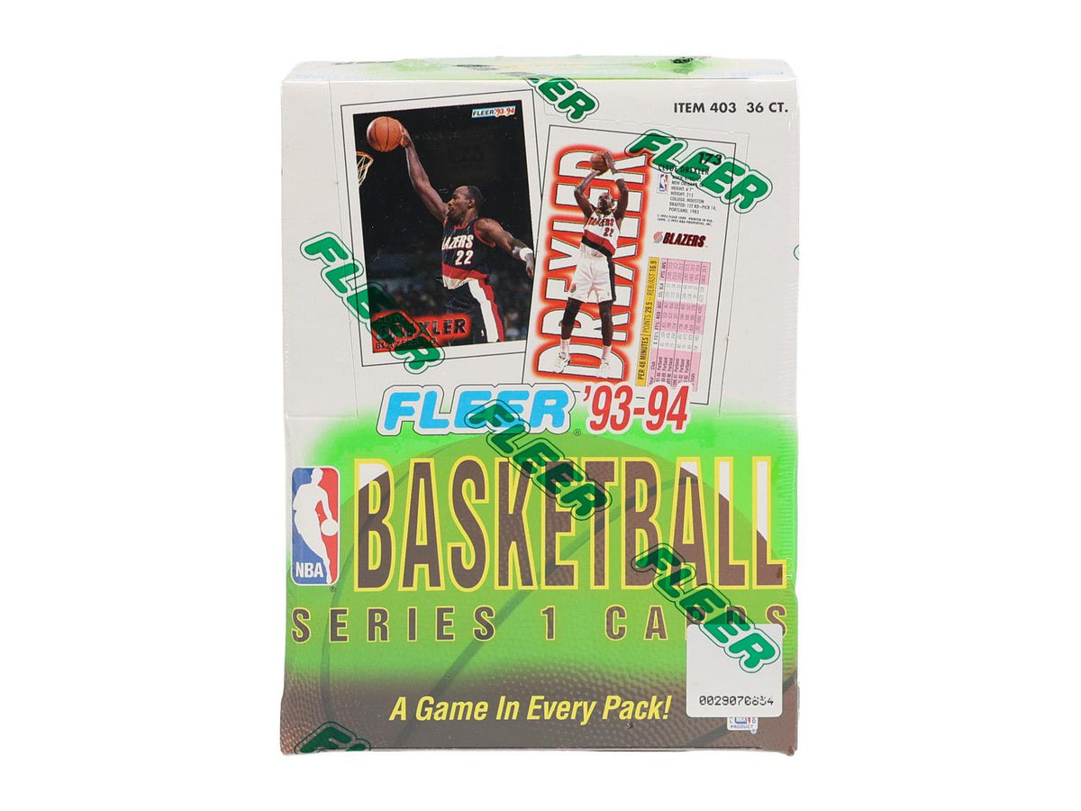 1993/94 Fleer Series 1 Basketball Hobby Box