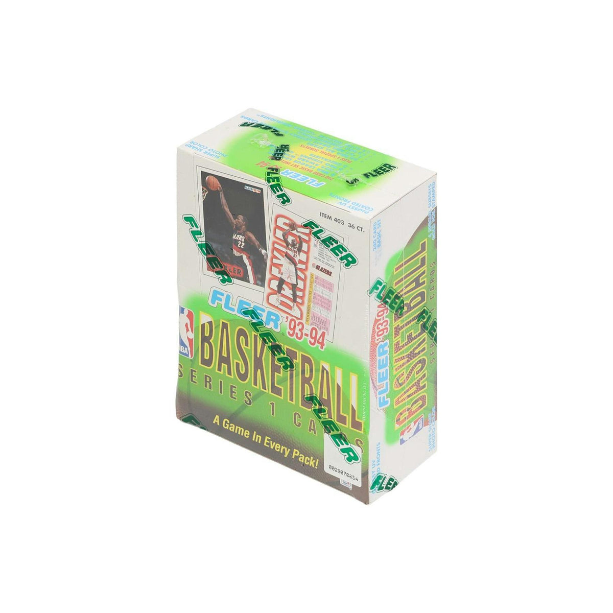 1993/94 Fleer Series 1 Basketball Hobby Box