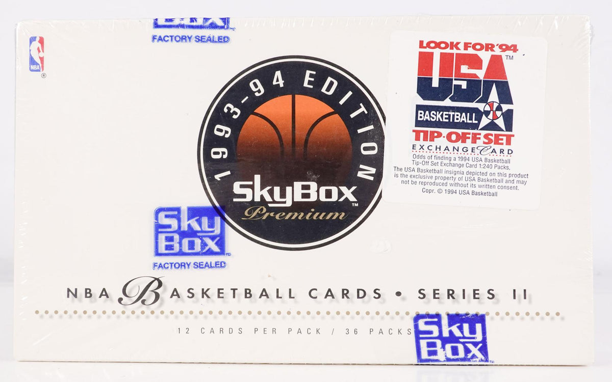 1993/94 Skybox Premium Series 2 Basketball Hobby Box