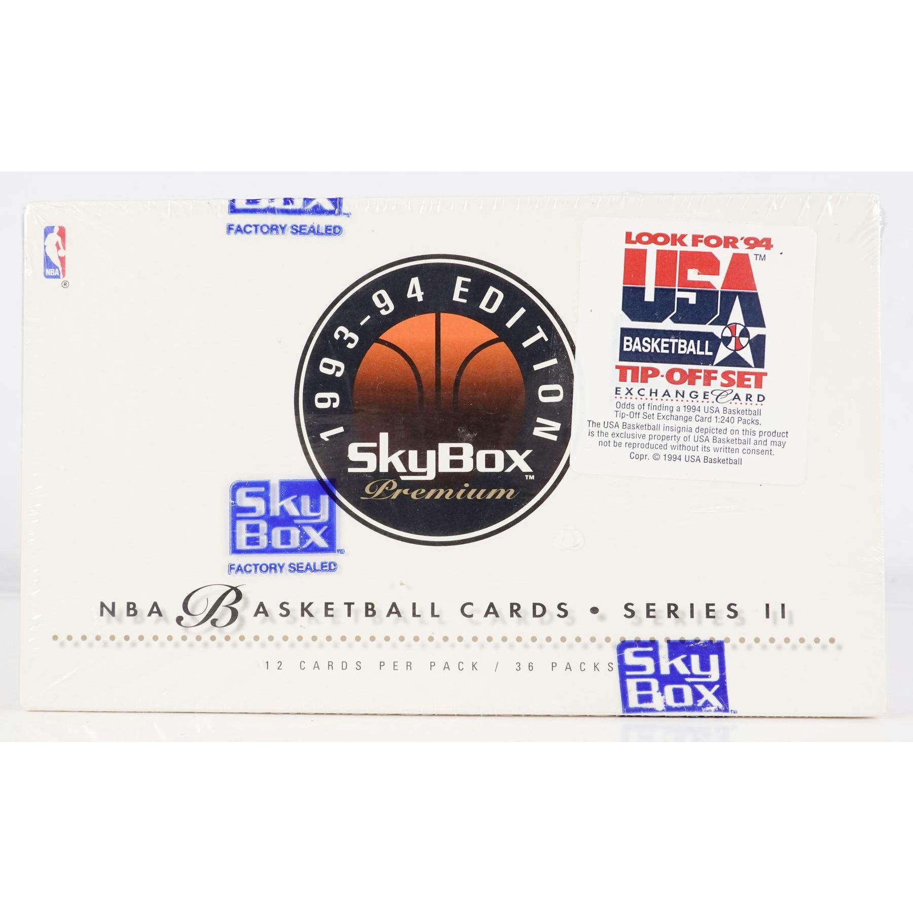 1993/94 Skybox Premium Series 2 Basketball Hobby Box