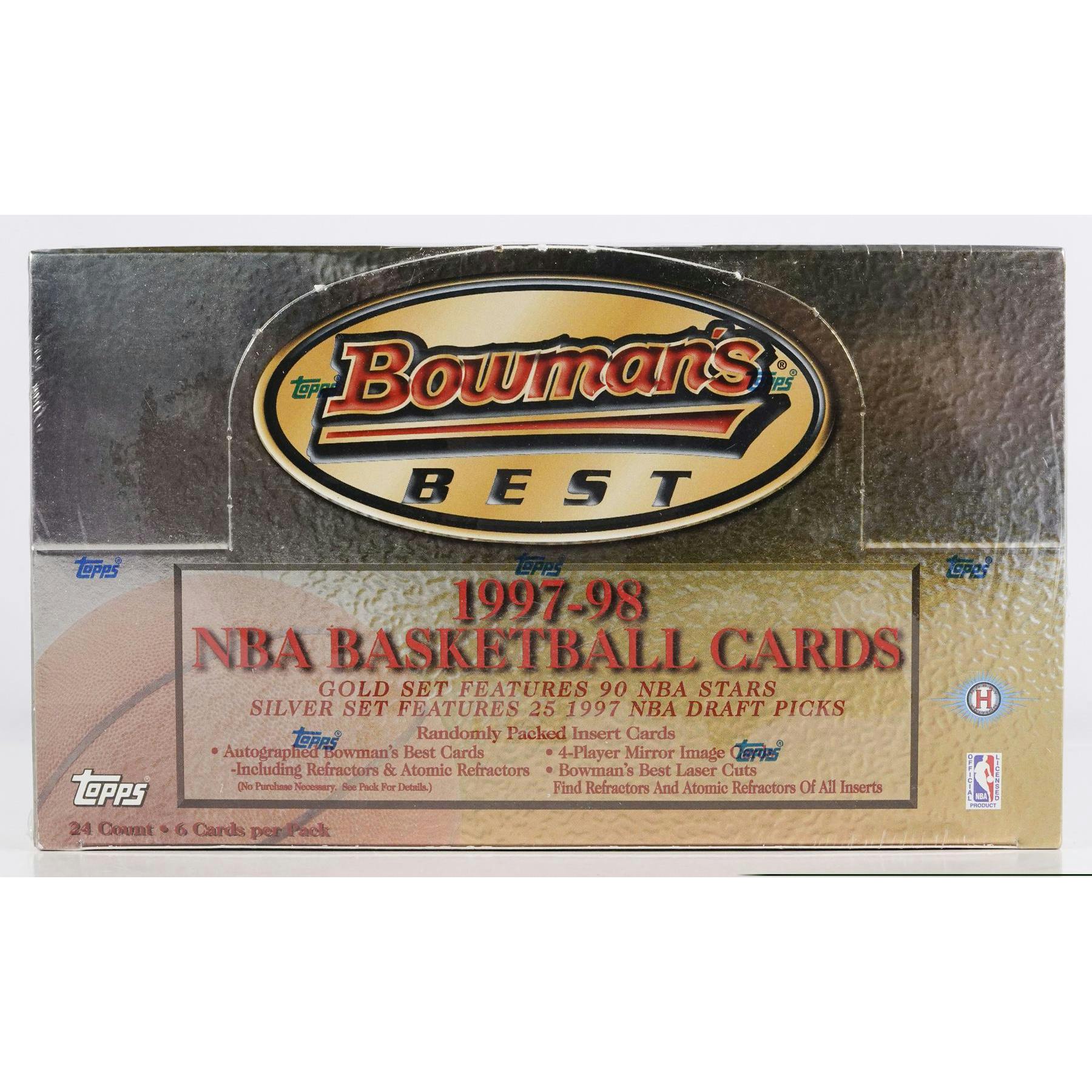 1997/98 Bowman's Best Basketball Hobby Box