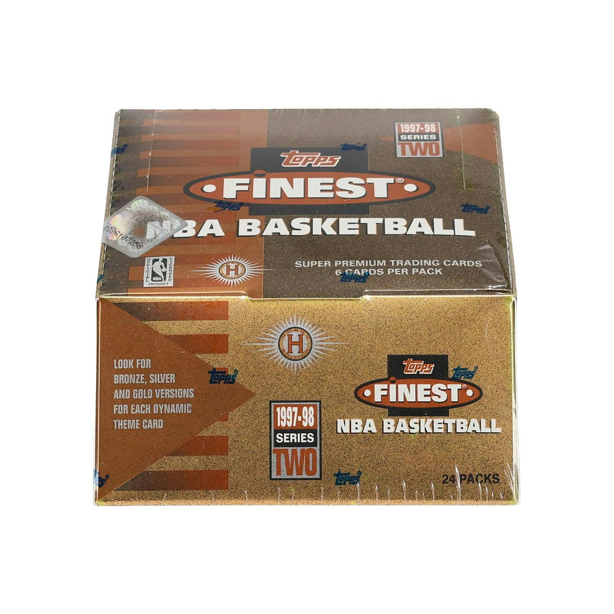1997/98 Topps Finest Series 2 Basketball Hobby Box