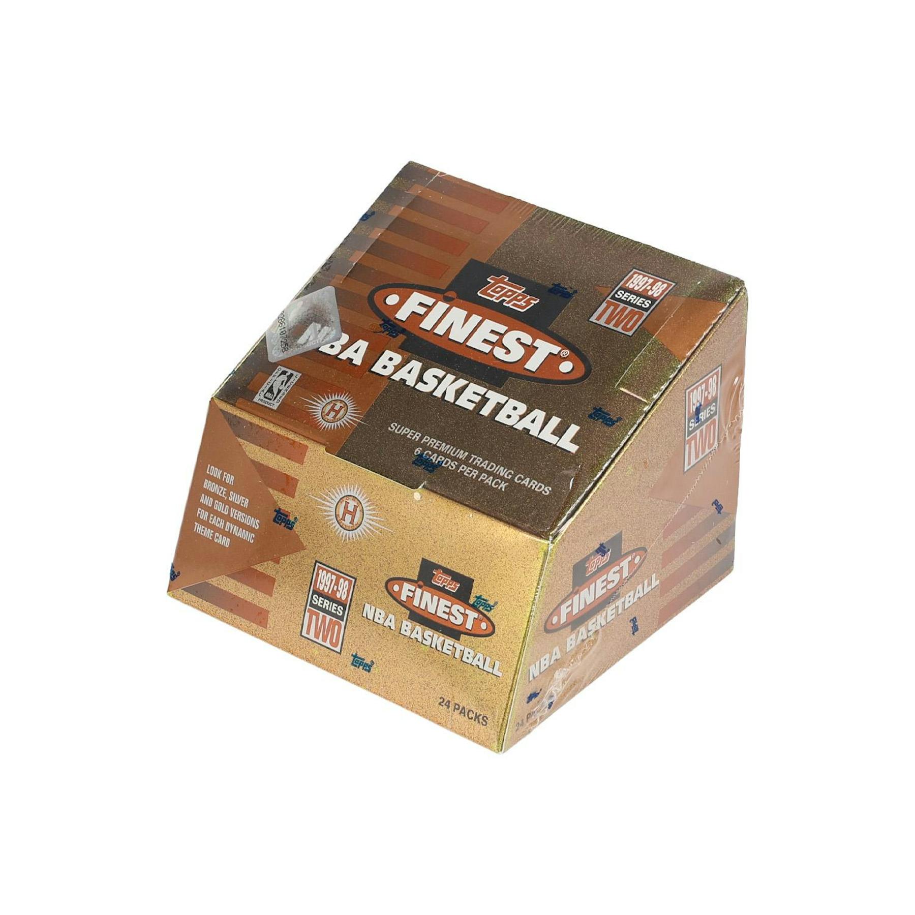 1997/98 Topps Finest Series 2 Basketball Hobby Box