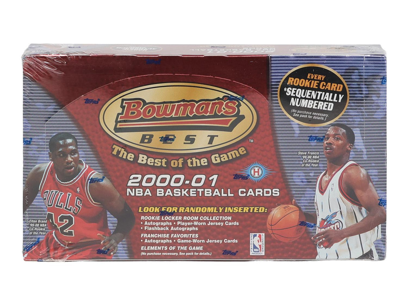 2000/01 Bowman's Best Basketball Hobby Box