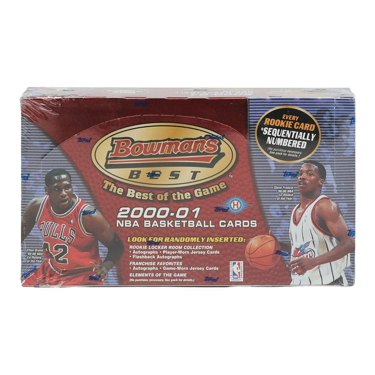 2000/01 Bowman's Best Basketball Hobby Box