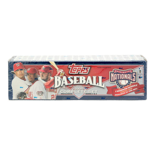 2005 Topps Factory Set Baseball (Box) (Washington Nationals)