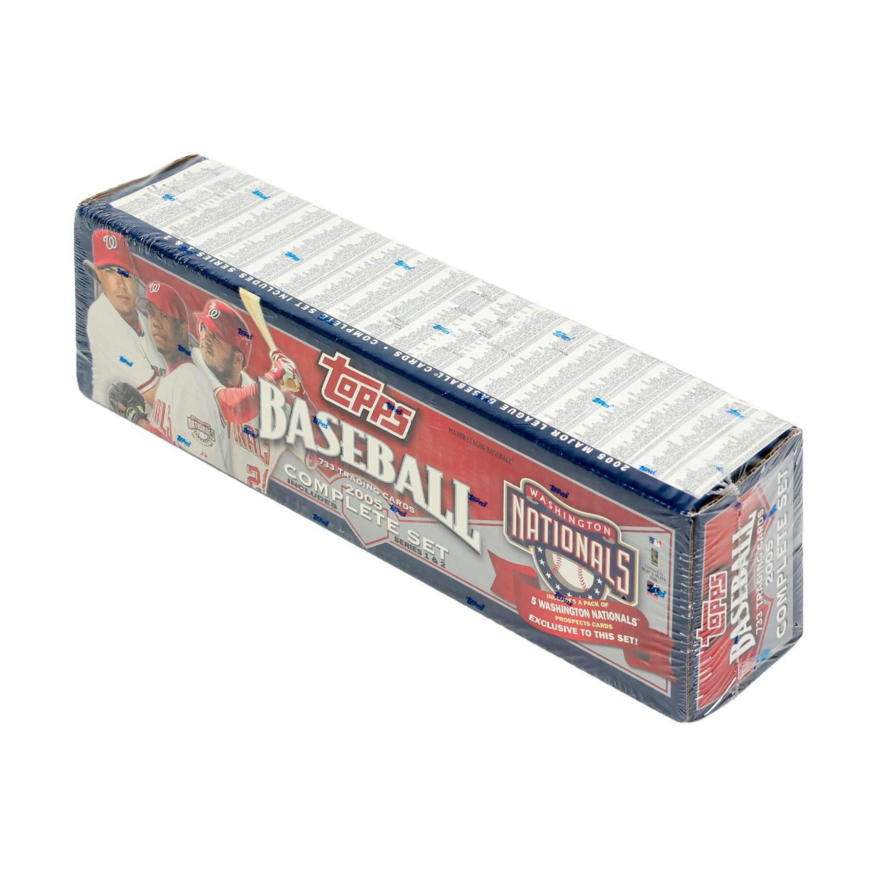 2005 Topps Factory Set Baseball (Box) (Washington Nationals)