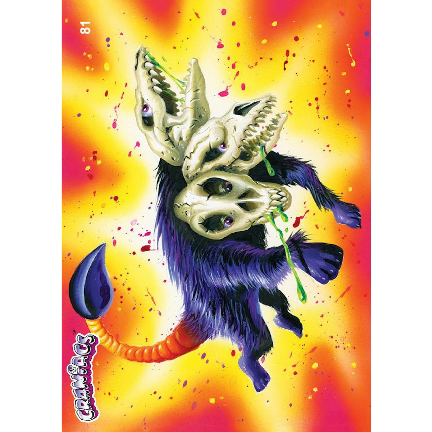 Craniacs Trading Cards Series 4 Cranimal Chaos Blaster Box (Presell)