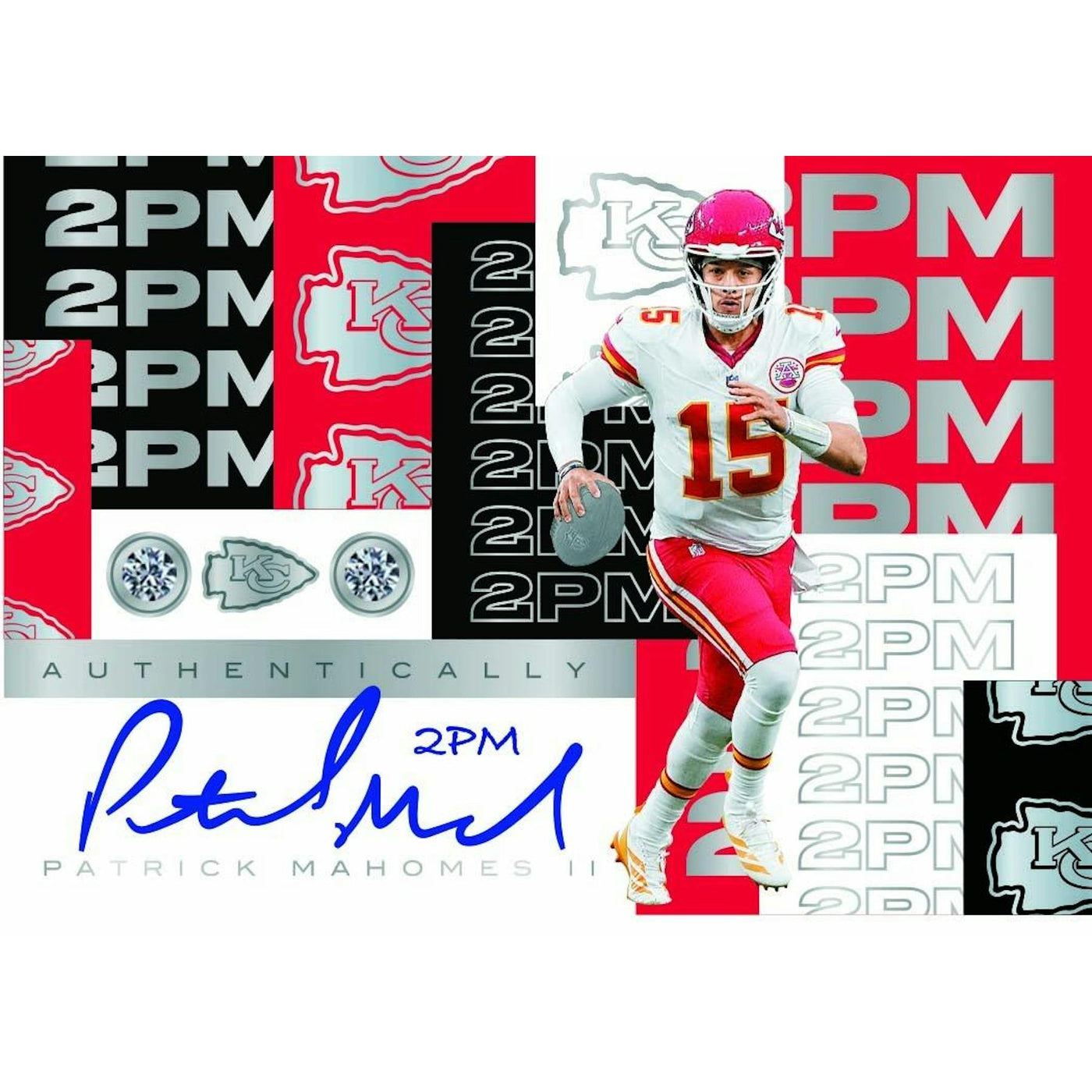 2025 Panini Authentically Mahomes Football Hobby Case