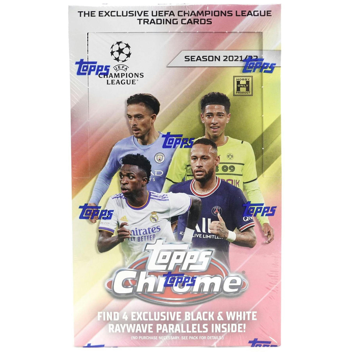 2021/22 Topps UEFA Champions League Chrome Soccer Hobby Lite 16-Box Case