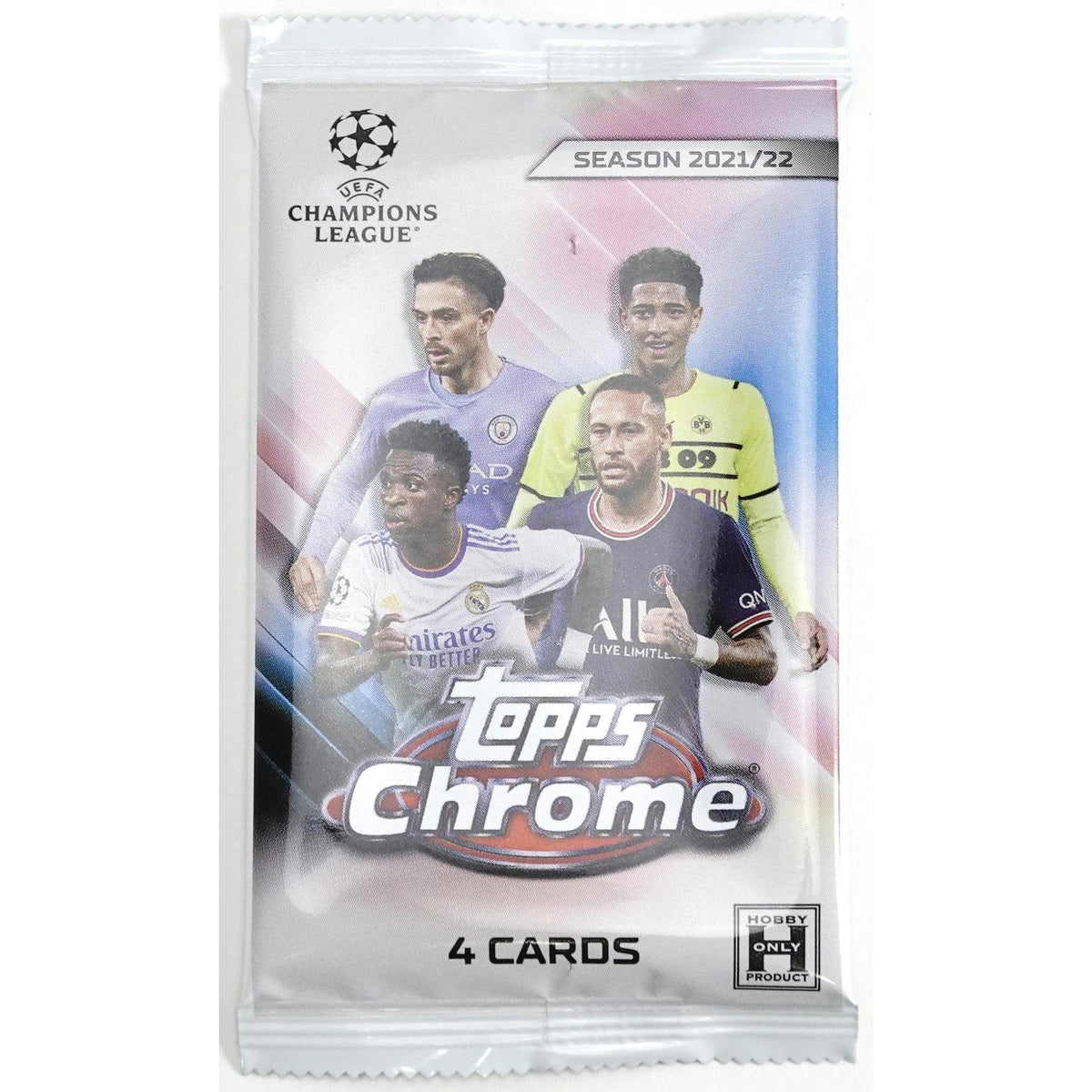 2021/22 Topps UEFA Champions League Chrome Soccer Hobby Lite Box