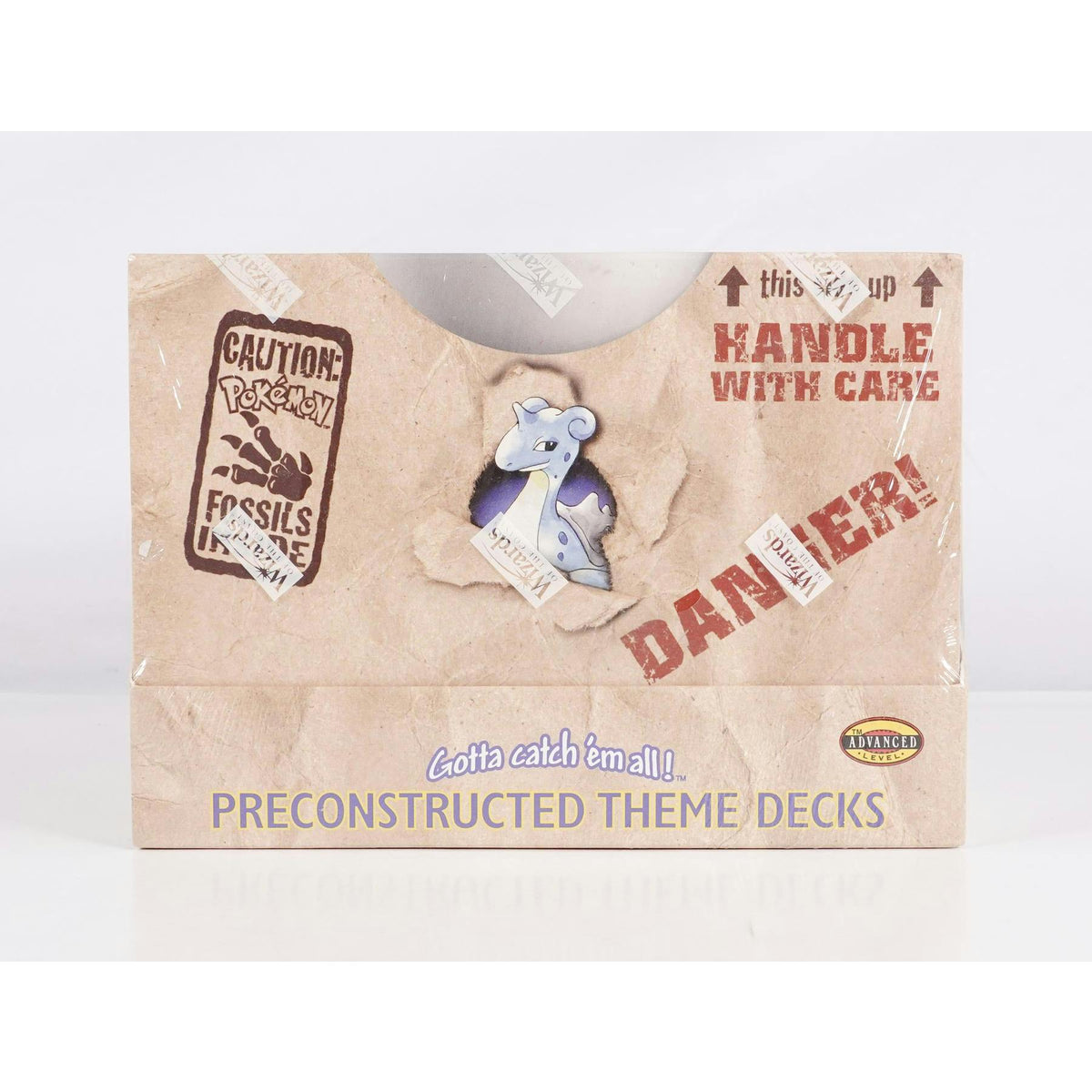 WOTC Pokemon Fossil Precon Theme Deck Box Factory Sealed Brick of 8