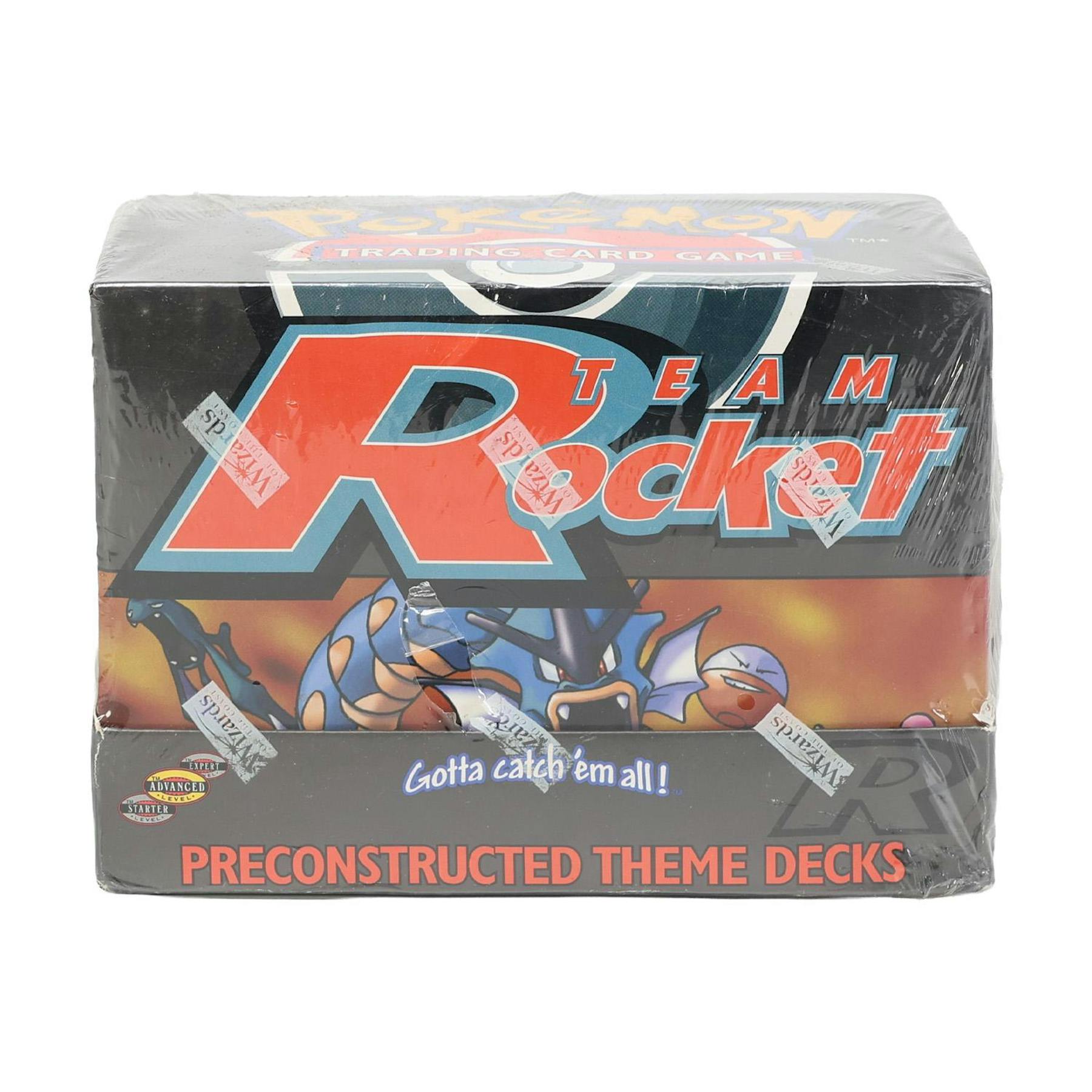 WOTC Pokemon Team Rocket Precon Theme Deck Box Factory Sealed Brick of 8