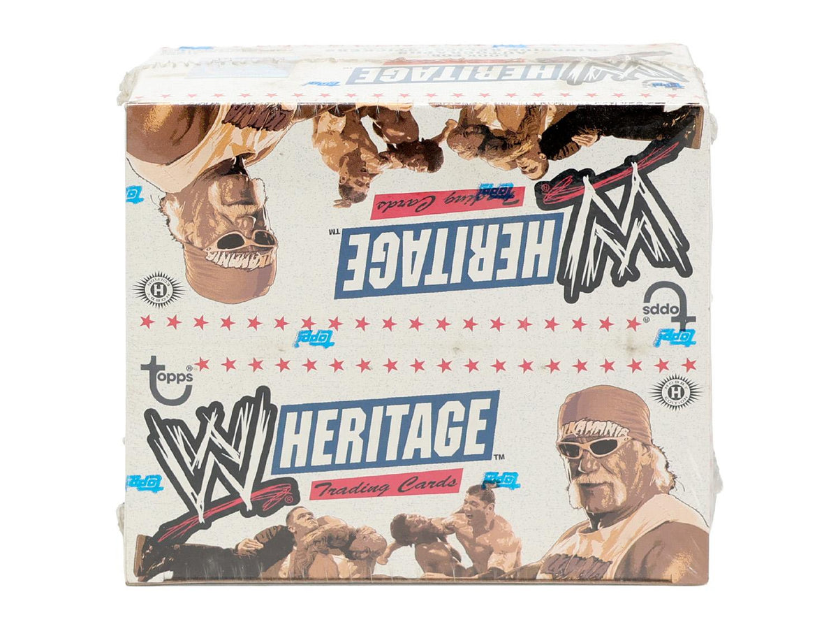 2005 Topps WWE Heritage Wrestling Hobby Box