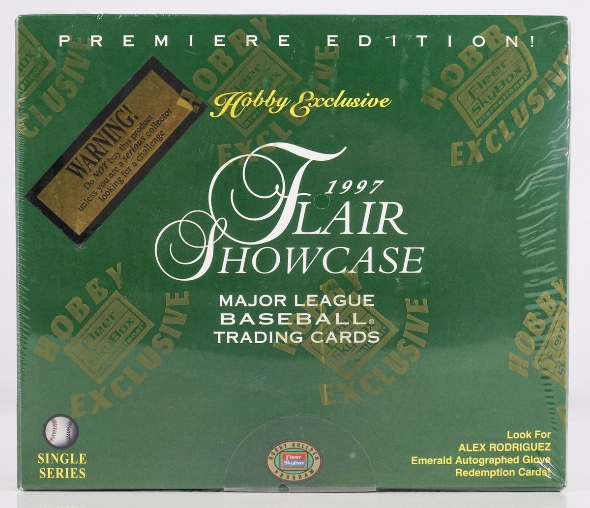 1997 Flair Showcase Baseball Hobby Box