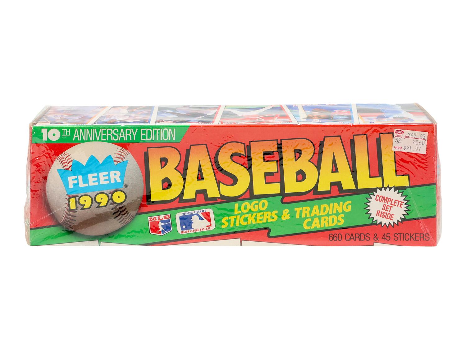 1990 Fleer Baseball Factory Set (colorful)