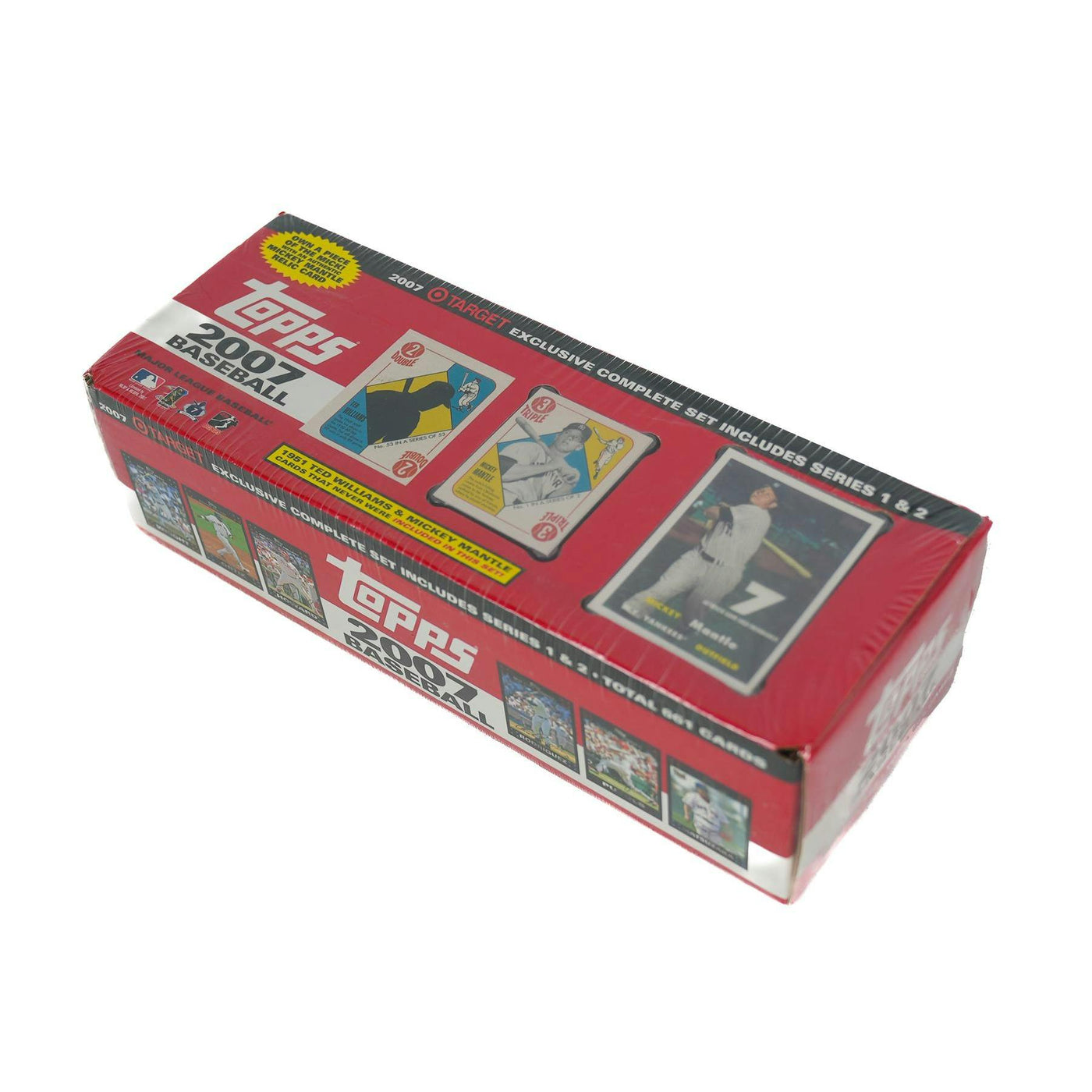2007 Topps Factory Set Baseball with Free Mickey Mantle Relic