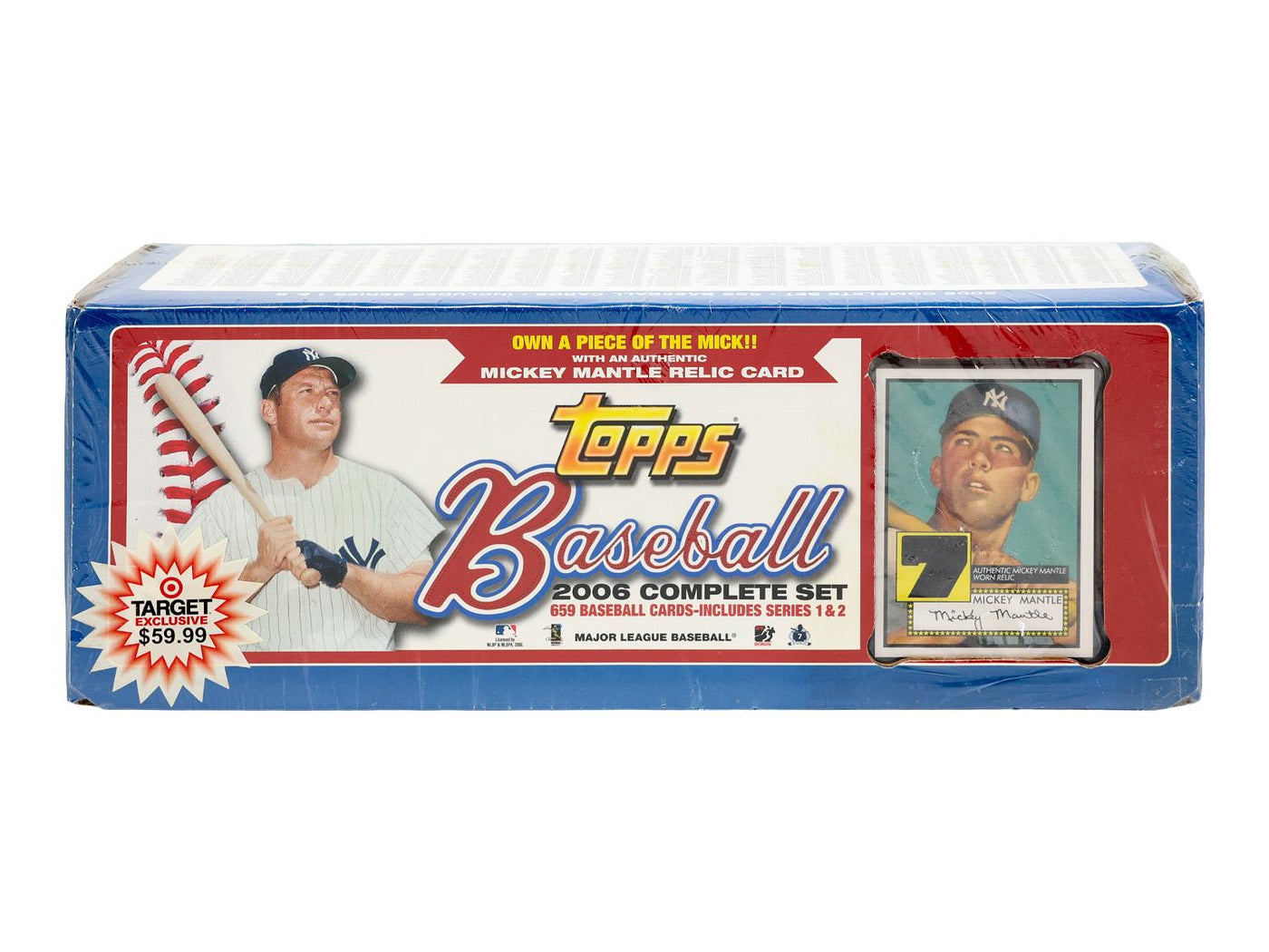 2006 Topps Factory Set Baseball Retail (Box) (Target) (Mickey Mantle Edition)