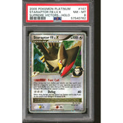 Pokemon Platinum Supreme Victors Staraptor FB Lv.X 147/147 PSA 8