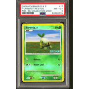 Pokemon Burger King Platinum Promo Reverse Holo Foil Turtwig 77/100 PSA 8
