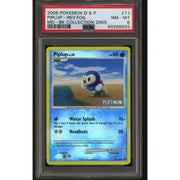Pokemon Burger King Platinum Promo Reverse Holo Foil Piplup 71/100 PSA 8