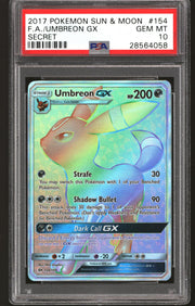 Pokemon Sun & Moon Base Umbreon GX 154/149 PSA 10 GEM MINT