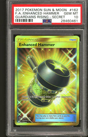 Pokemon Guardians Rising Enhanced Hammer 162/145 PSA 10 GEM MINT