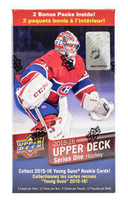 2015/16 Upper Deck Series 1 Hockey Blaster Box (Reed Buy)