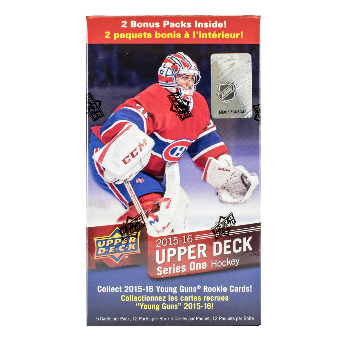 2015/16 Upper Deck Series 1 Hockey Blaster Box (Reed Buy)