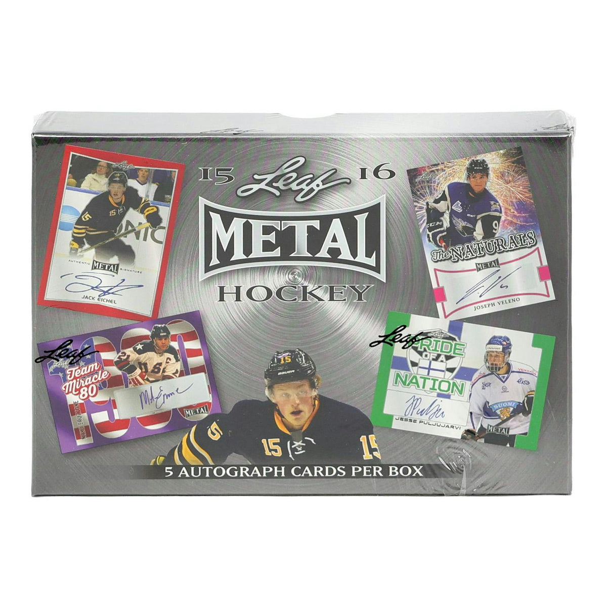 2015/16 Leaf Metal Draft Hockey Hobby Box