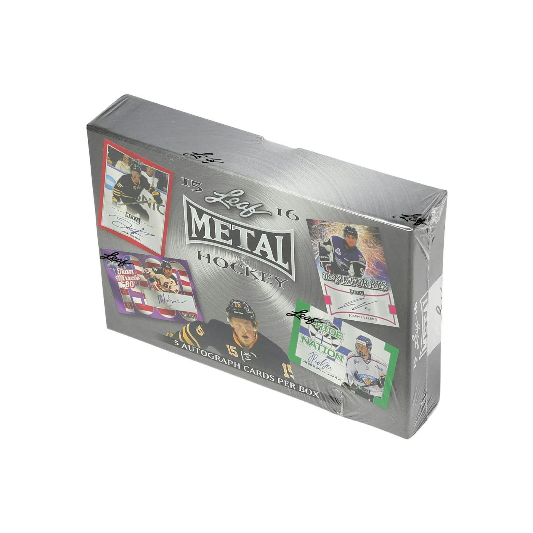 2015/16 Leaf Metal Draft Hockey Hobby Box