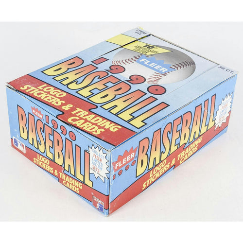 1990 Fleer Baseball Wax Box