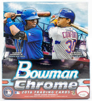 2016 Bowman Chrome Baseball Hobby Box