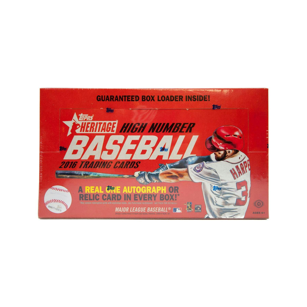 2016 Topps Heritage High Number Baseball Hobby Box