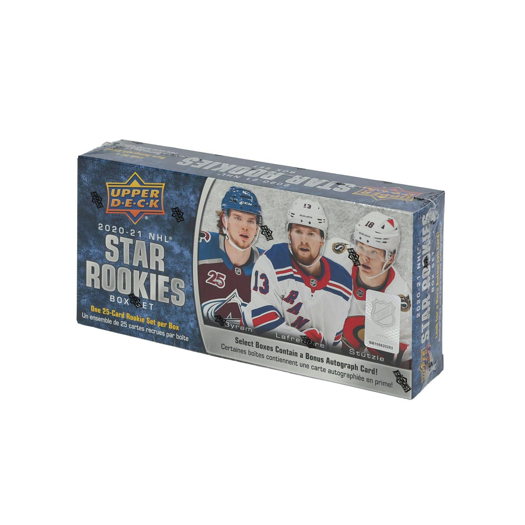 2020/21 Upper Deck NHL Rookie Box Set Hockey Hobby Box