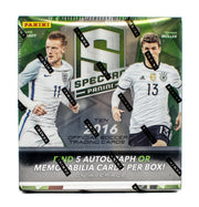 2016 Panini Spectra Soccer Hobby Box