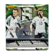 2016 Panini Spectra Soccer Hobby Box