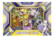 Pokemon Mewtwo EX Box - 4 XY Booster Pack Inside 2 Breakpoint 1 Fates Collide 1 Steam Siege