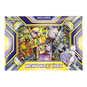 Pokemon Mewtwo EX Box - 4 XY Booster Pack Inside 2 Breakpoint 1 Fates Collide 1 Steam Siege