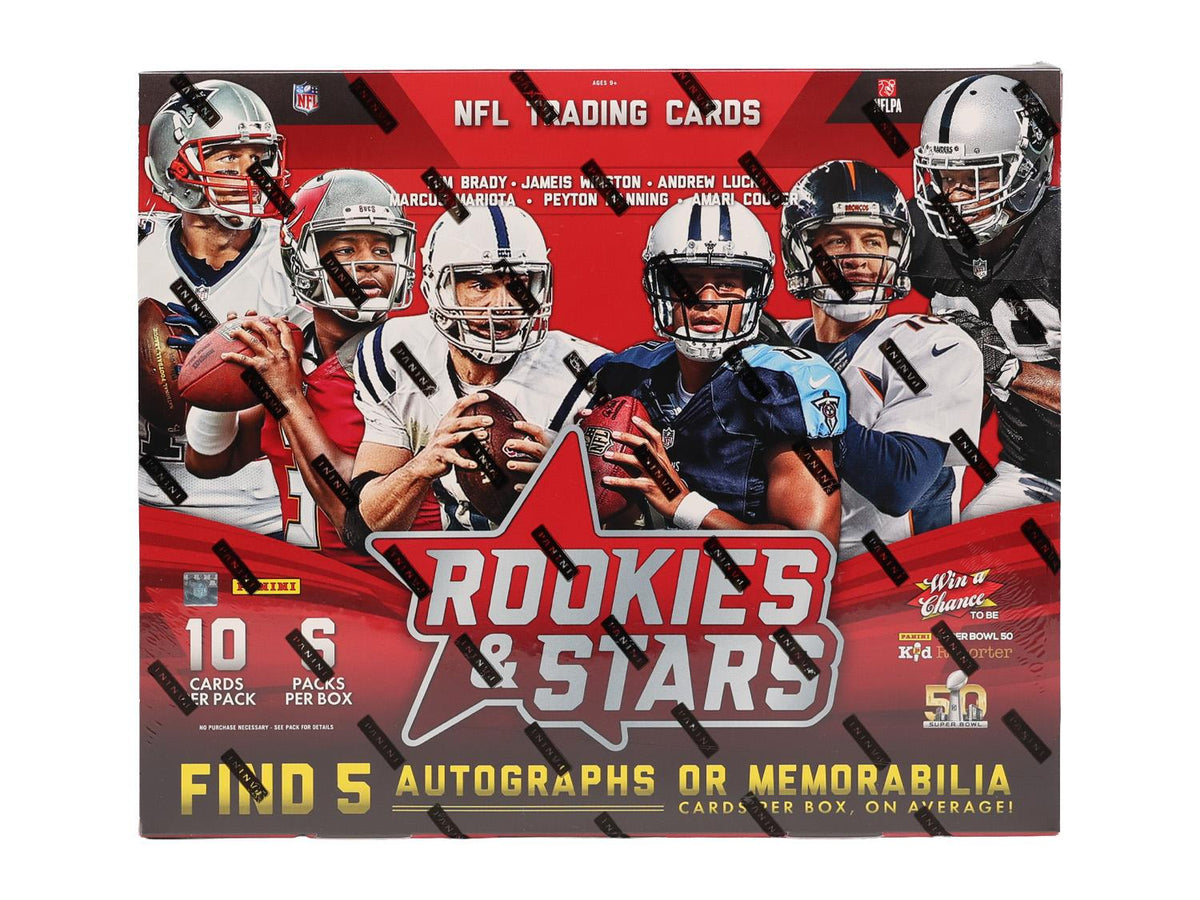 2015 Panini Rookies & Stars Longevity Football Hobby Box