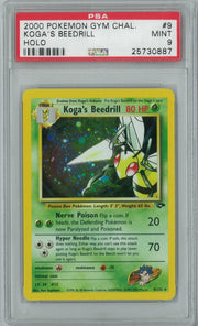 Pokemon Gym Challenge Koga's Beedrill 9/132 PSA 9