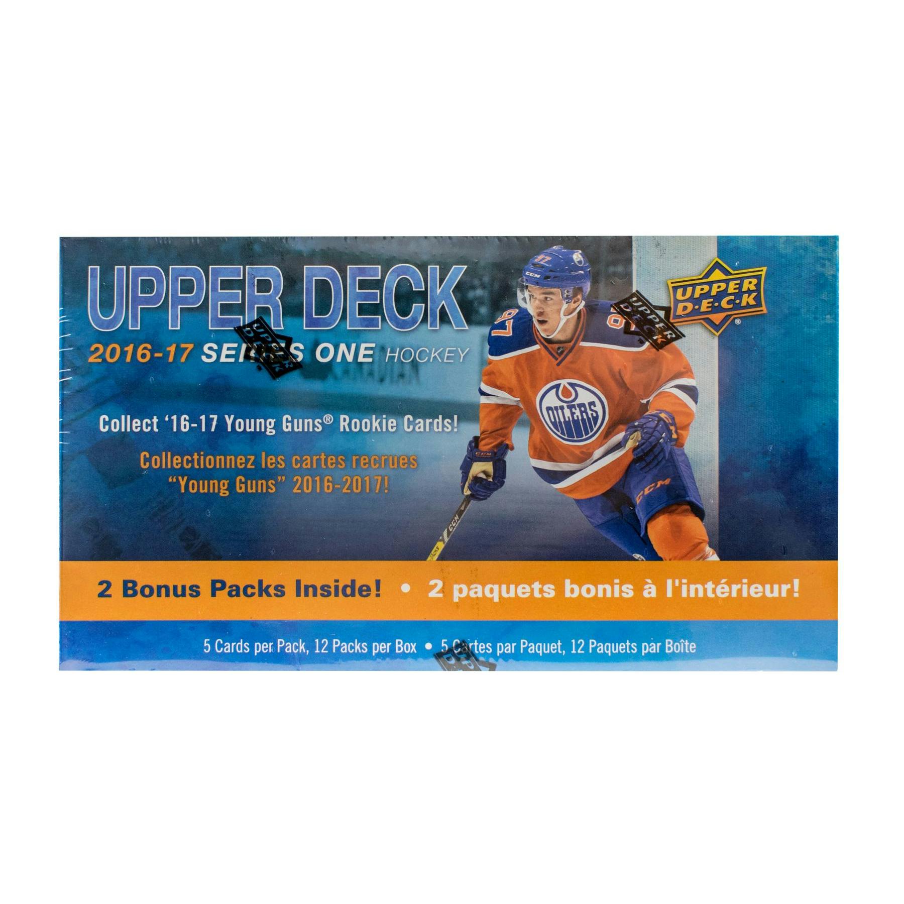 2016/17 Upper Deck Series 1 Hockey 12-Pack Blaster Box (Reed Buy)