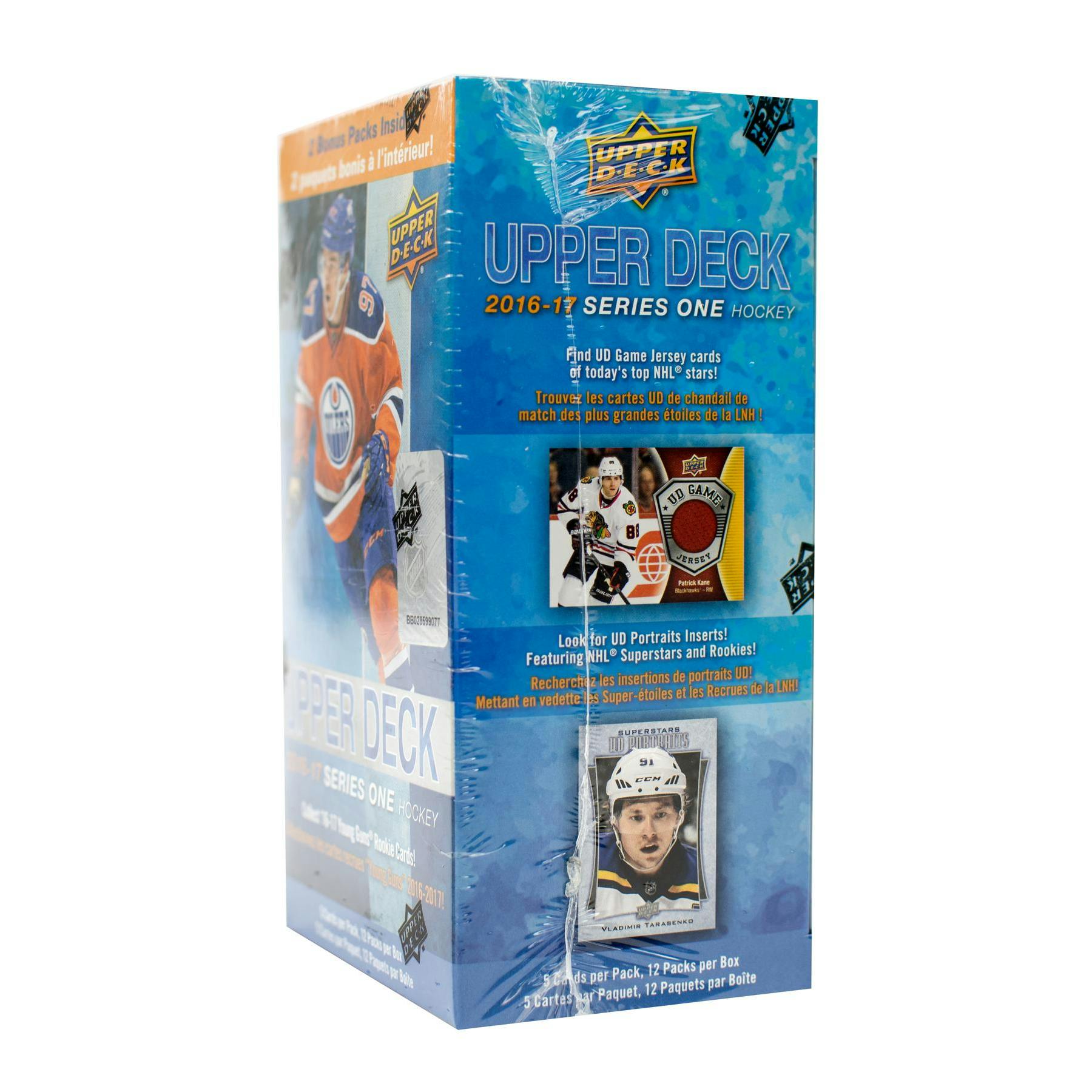 2016/17 Upper Deck Series 1 Hockey 12-Pack Blaster Box (Reed Buy)