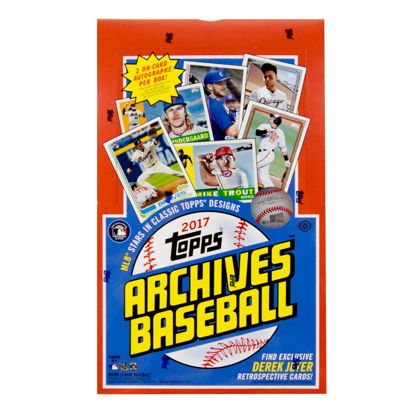 2017 Topps Archives Baseball Hobby Box (Reed Buy)