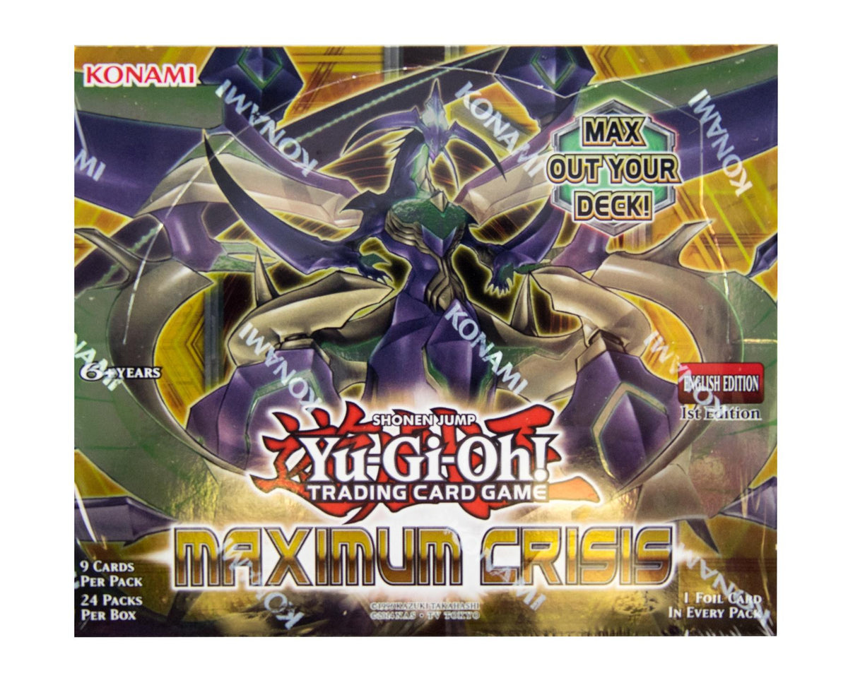 Yu-Gi-Oh Maximum Crisis Booster Box