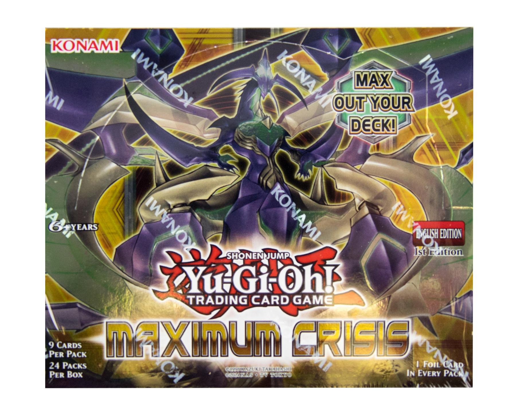 Yu-Gi-Oh Maximum Crisis Booster Box