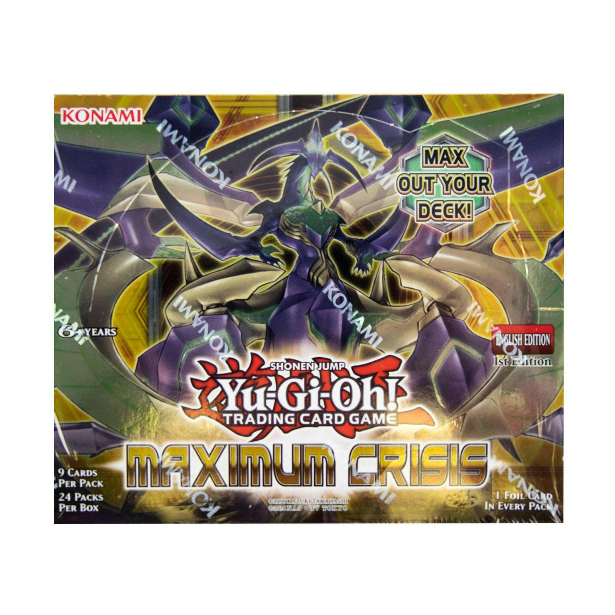 Yu-Gi-Oh Maximum Crisis Booster Box
